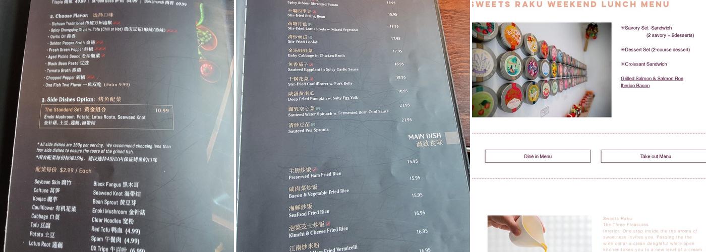 Grill Master Menu