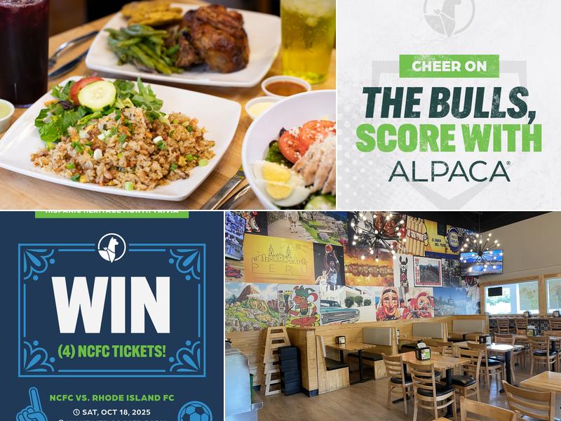 Alpaca Peruvian Charcoal Chicken 237 S Elliott Rd, Chapel Hill