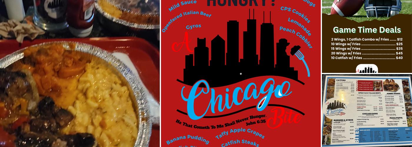 A Chicago Bite Menu