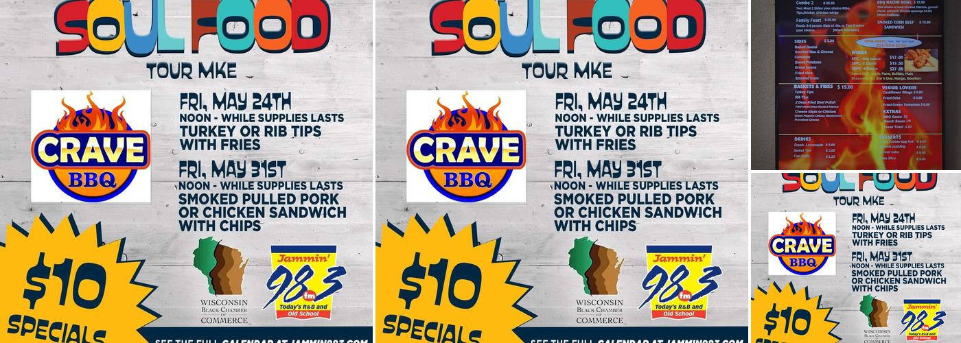 Crave BBQ Menu