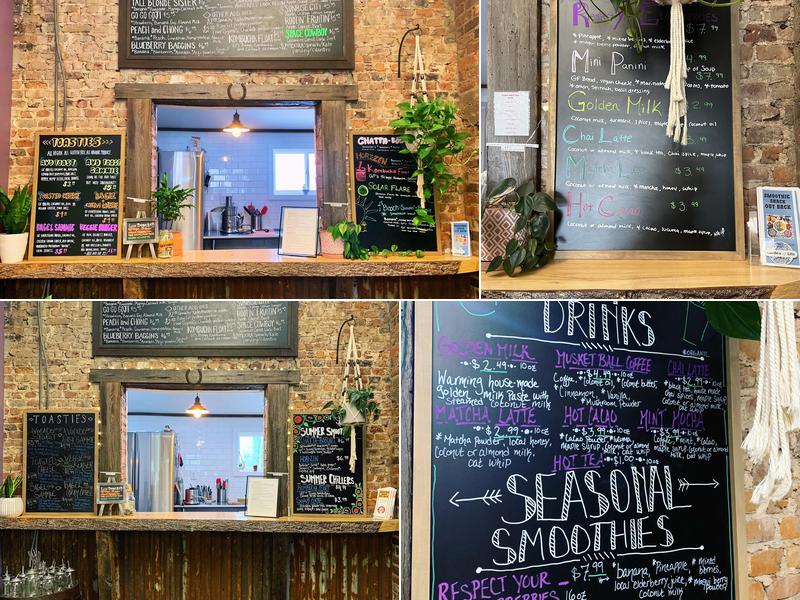 Smoothie Shack Out Back Menu