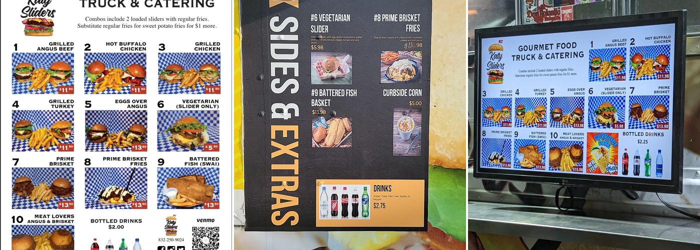 Katy Sliders Menu
