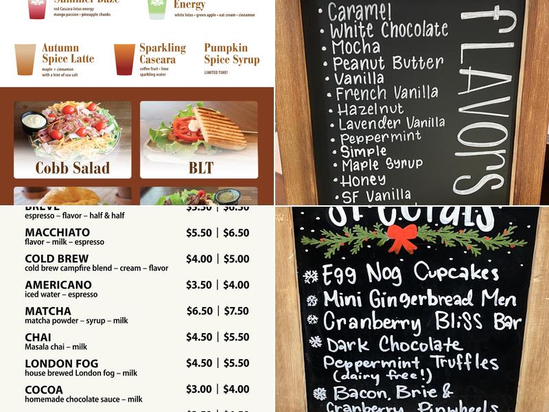Gathering Grounds Coffee Co Menu