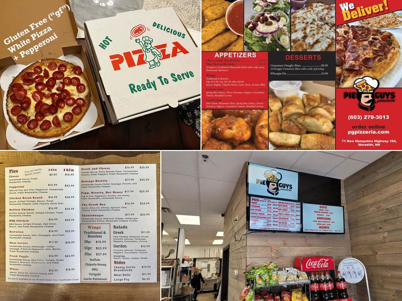 Pie Guys Pizzeria Menu