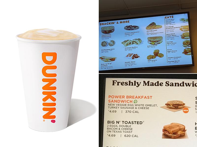 Dunkin' Menu
