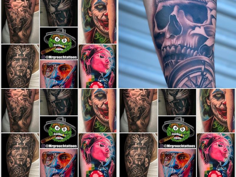 Mr Grouch Tattoos