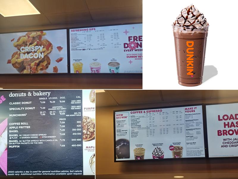 Dunkin' Menu