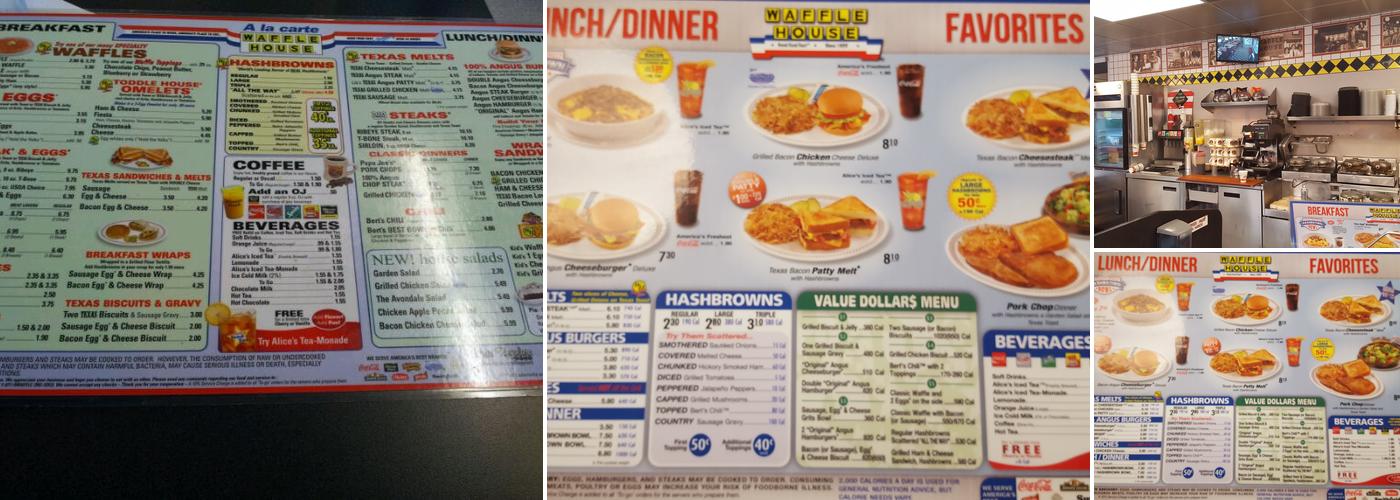 Waffle House Menu
