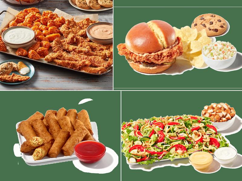 Zaxbys Chicken Fingers & Buffalo Wings