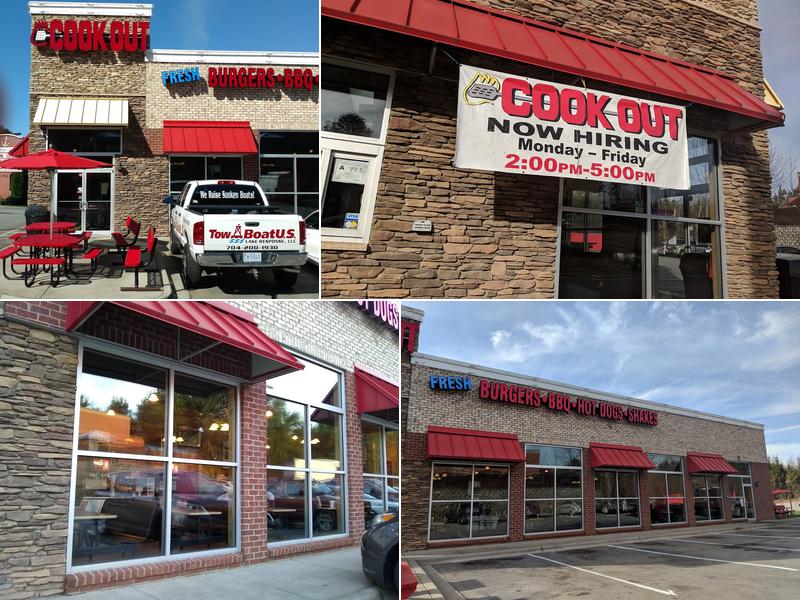 Cook Out 7519 NC-73, Denver