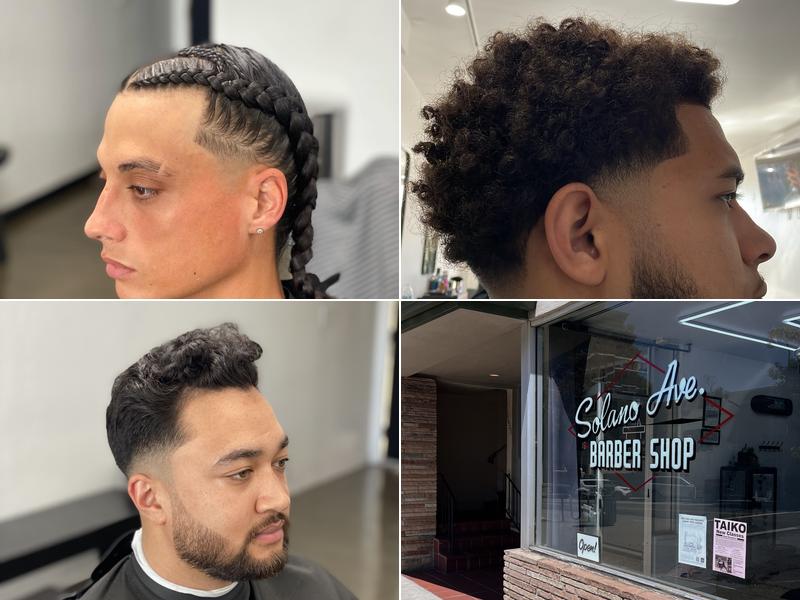 Solano Ave barber shop