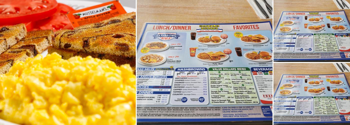 Waffle House Menu