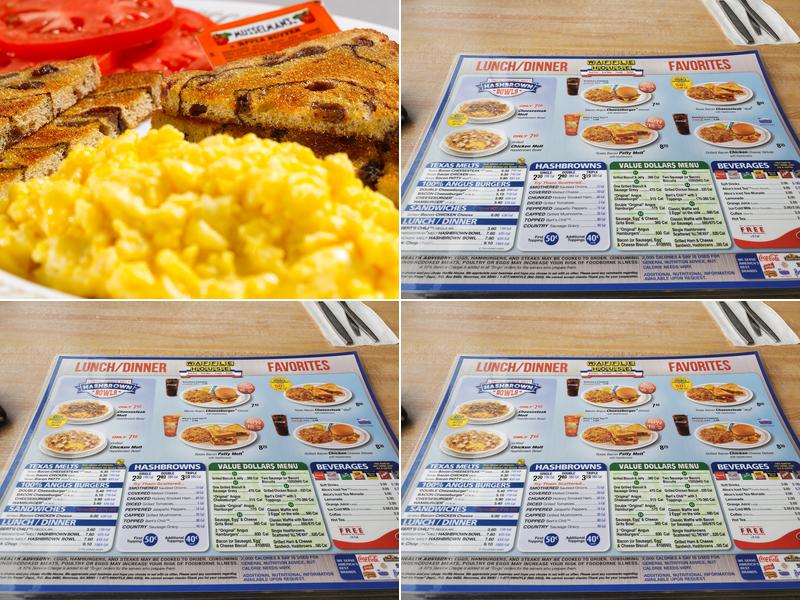 Waffle House Menu