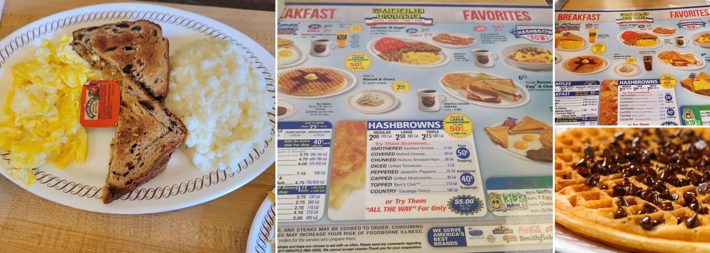 Waffle House Menu