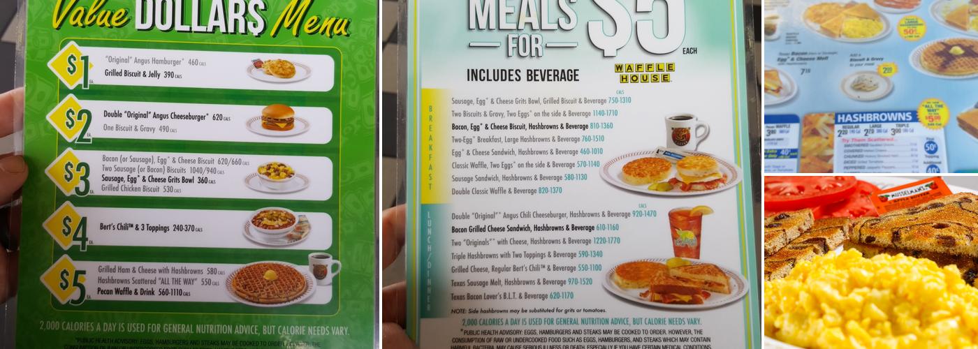 Waffle House Menu
