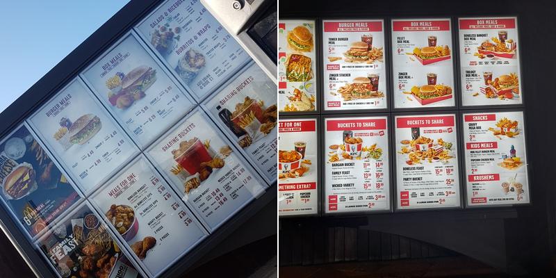 KFC Amesbury - Solstice Park Menu
