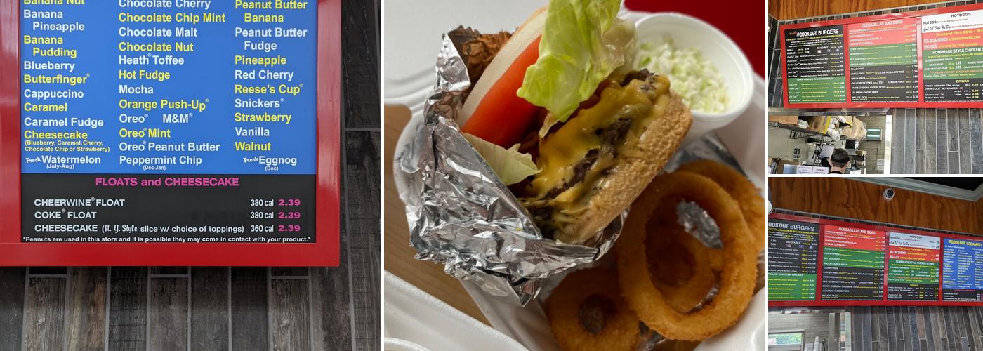 Cook Out Menu