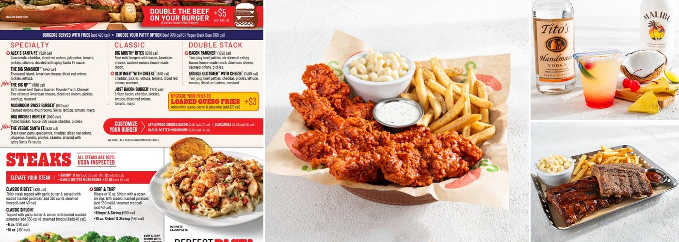 Chili's Grill & Bar Menu