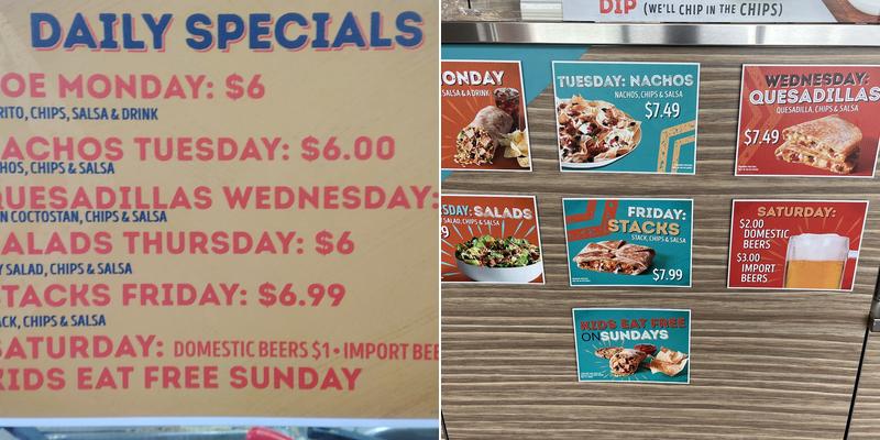 Moe's Southwest Grill Menu