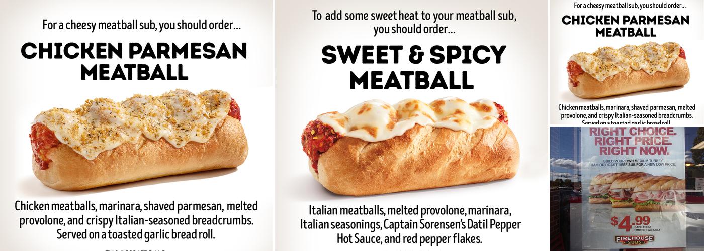 Firehouse Subs Sandy Plains Menu