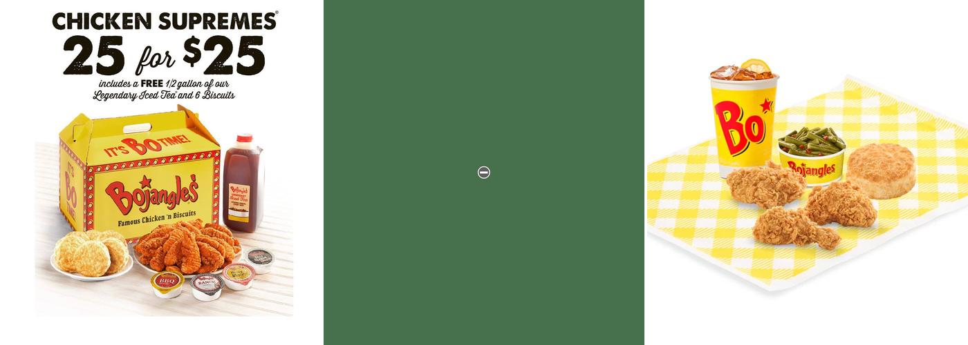 Bojangles Menu