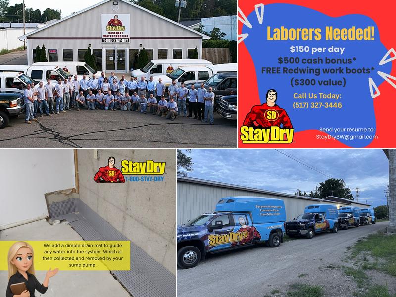 StayDry® Basement Waterproofing & Foundation Repair