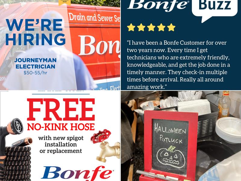 Bonfe's Plumbing Heating & Air Services