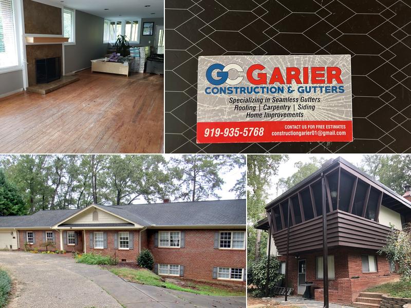 Garier Construction And Gutters INC.