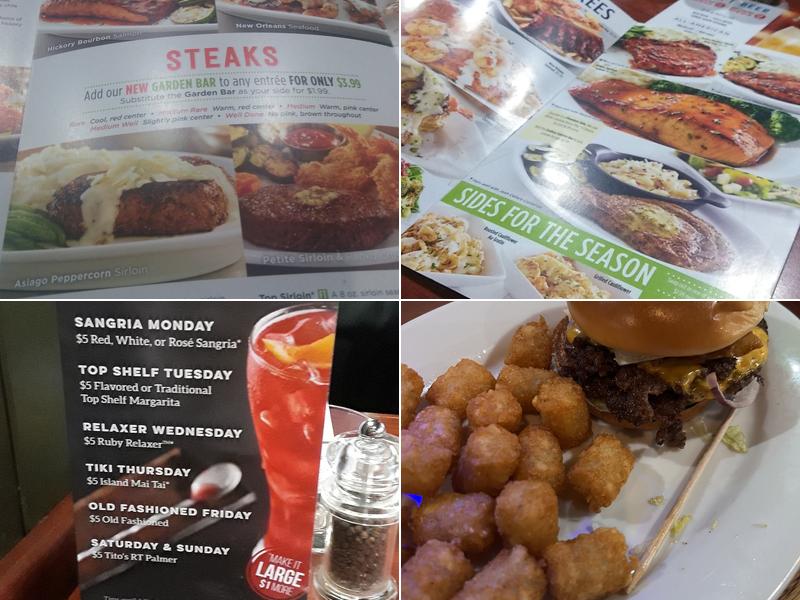 Ruby Tuesday Menu
