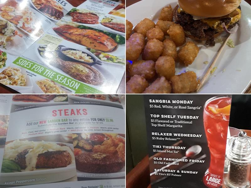 Ruby Tuesday Menu