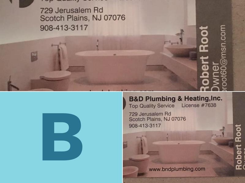 B & D Plumbing & Heating