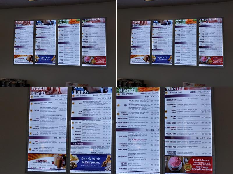 Smoothie King Menu