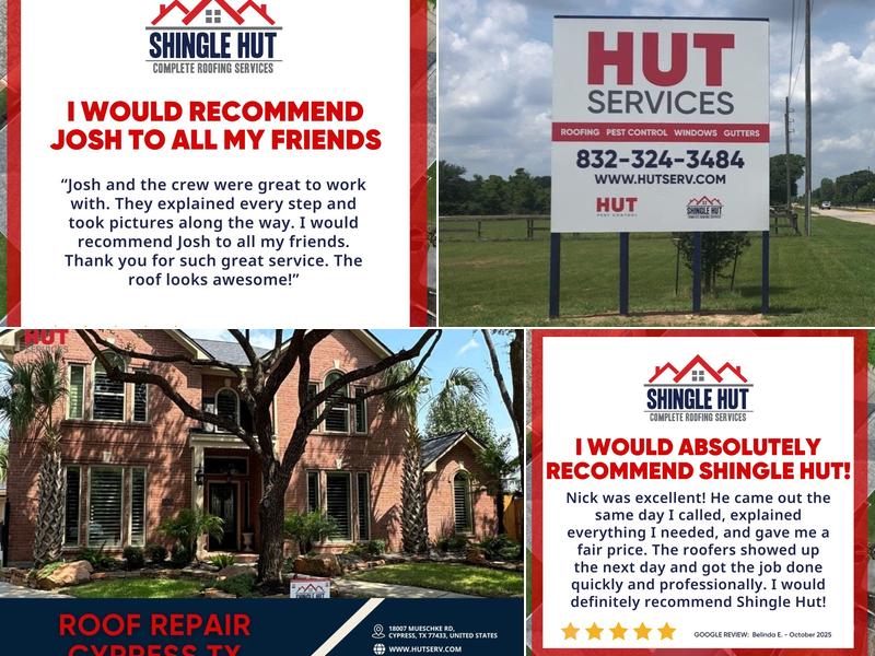 Shingle Hut Complete Roofing Services
