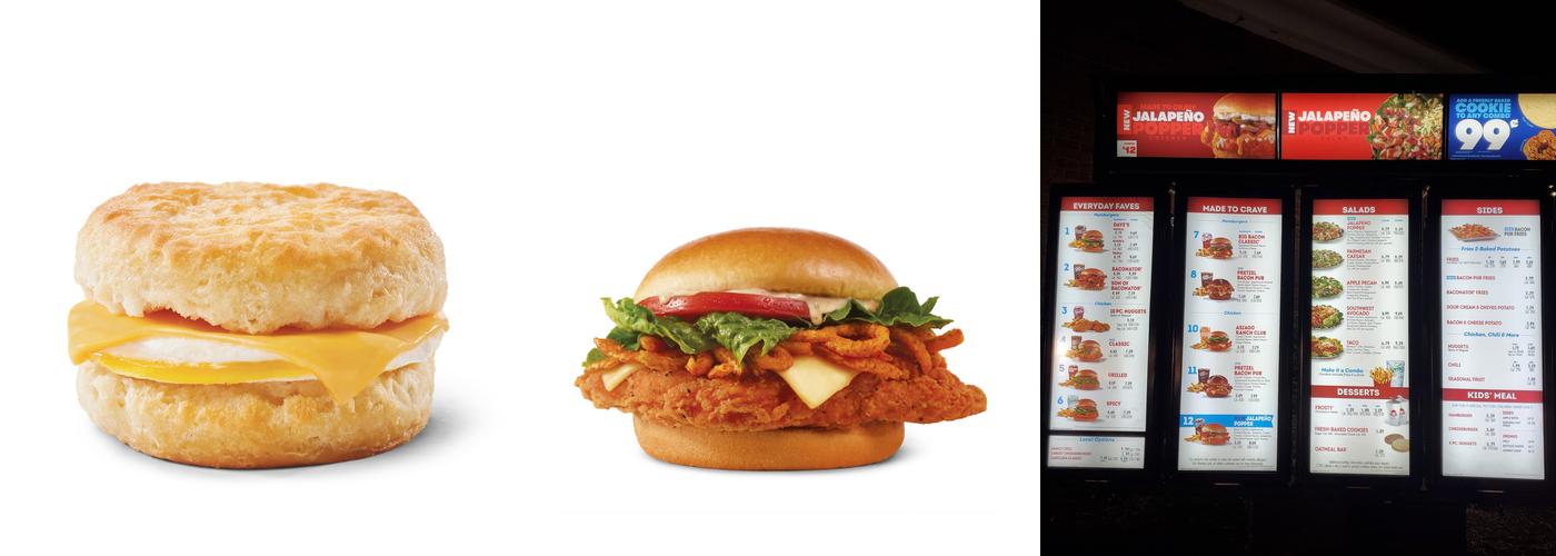 Wendy's Menu