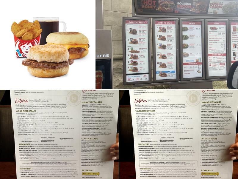 Wendy's Menu