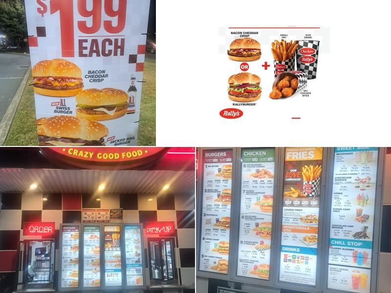 Checkers Menu