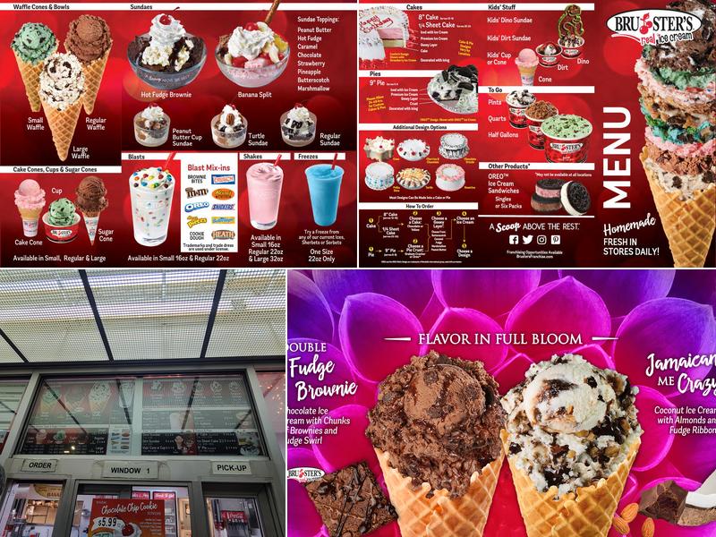 Bruster's Real Ice Cream Menu