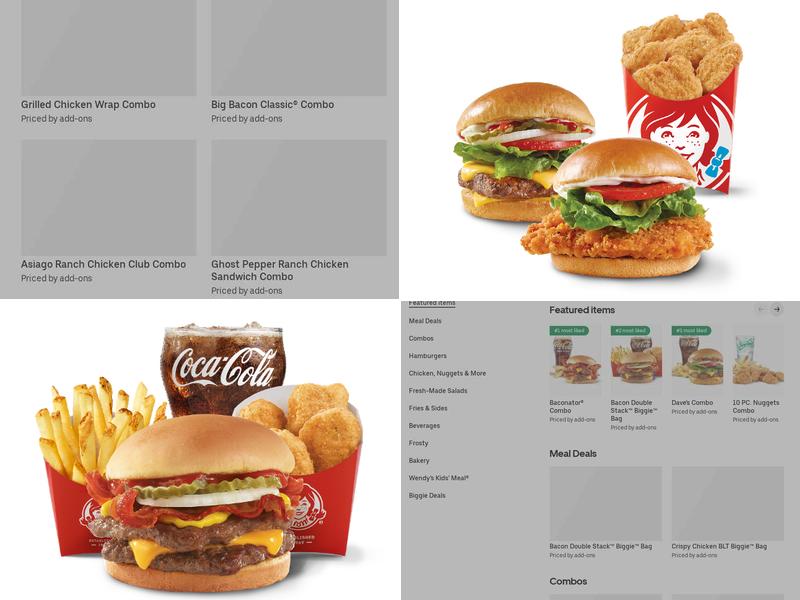 Wendy's Menu