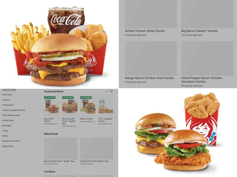 Wendy's Menu