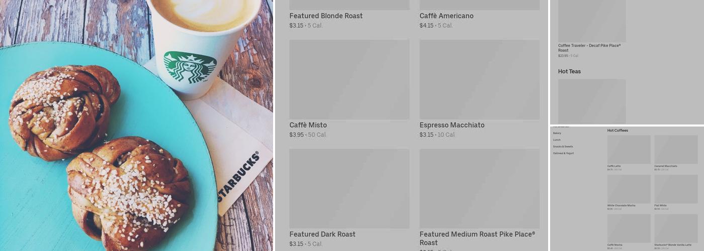 Starbucks Menu