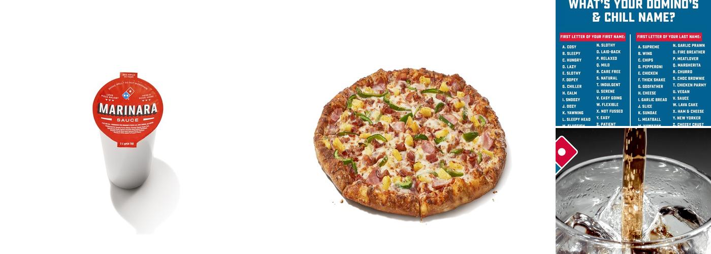 Domino's Pizza Menu
