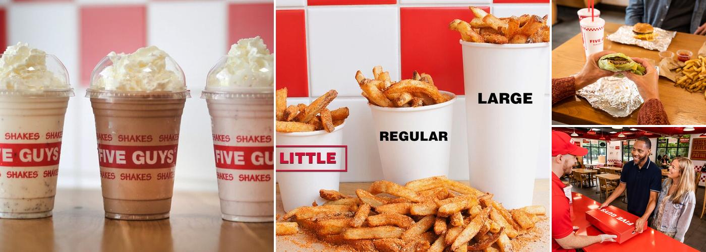 Five Guys Menu