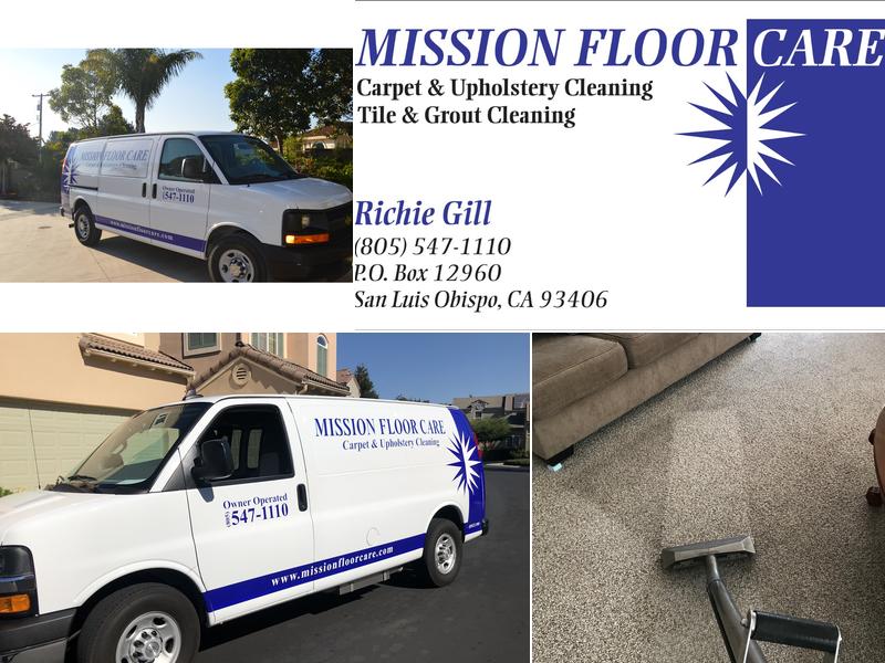 Mission Floor care, carpet cleaning san luis obispo