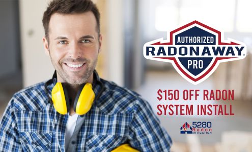 5280 Radon Mitigation 1173 S Huron St, Denver Colorado 80223