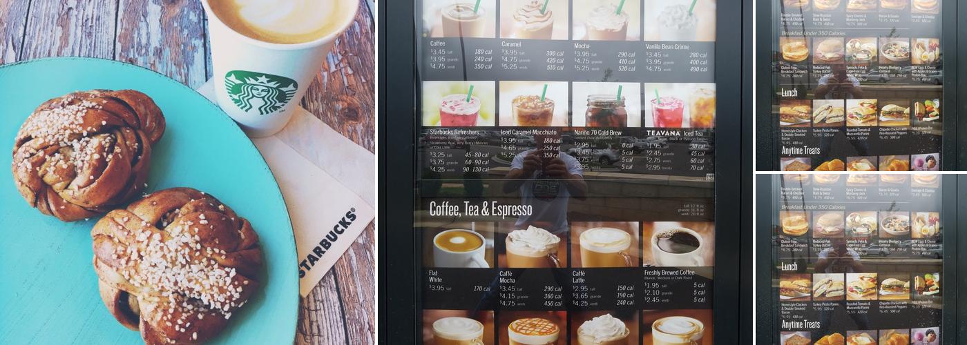 Starbucks Menu