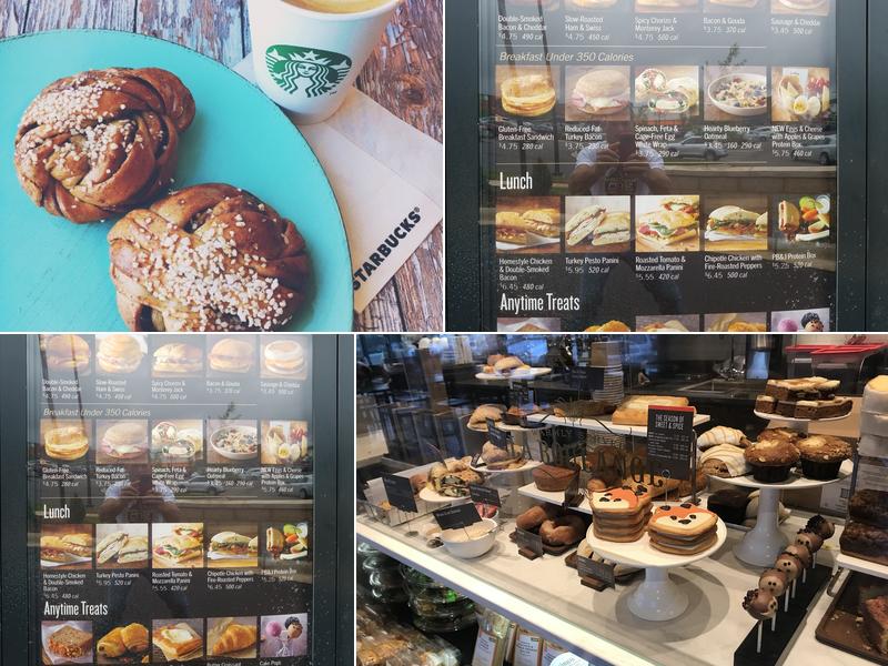 Starbucks Coffee Company Menu