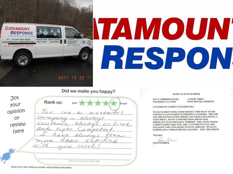 Catamount Carpet Cleaning Inc and Catamount Response