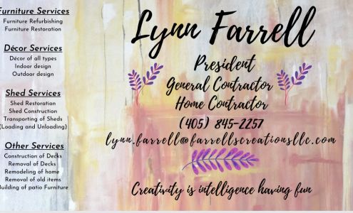 Farrell's Creations, LLC 4917 North Portland Avenue Suite 400, Oklahoma City Oklahoma 73112