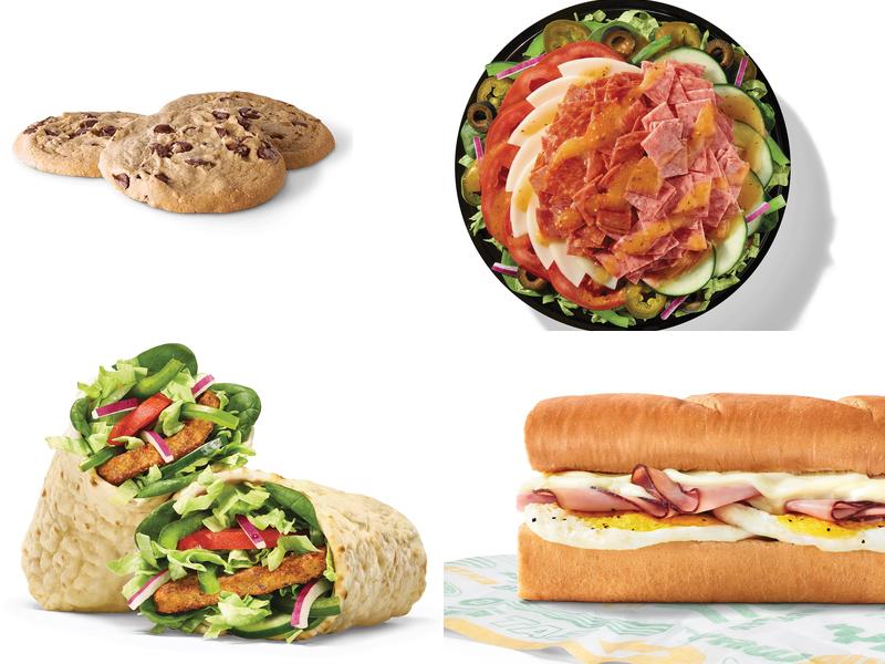 Subway Menu