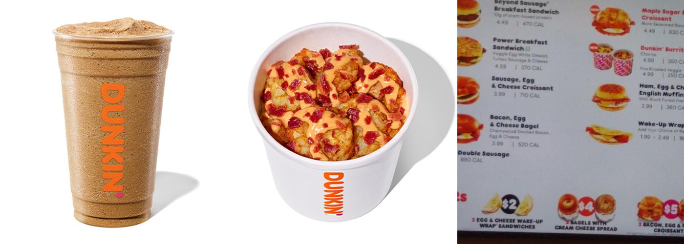 Dunkin' Menu